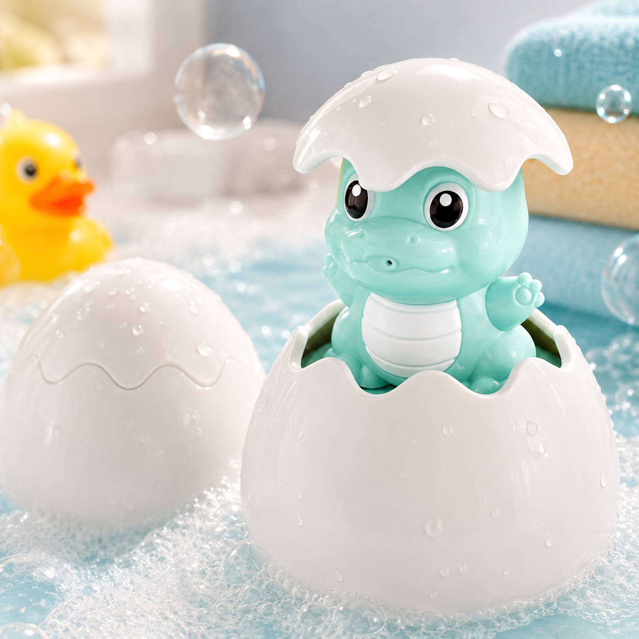 SplashBuddy™ Duck Shower Sprinkler Toy