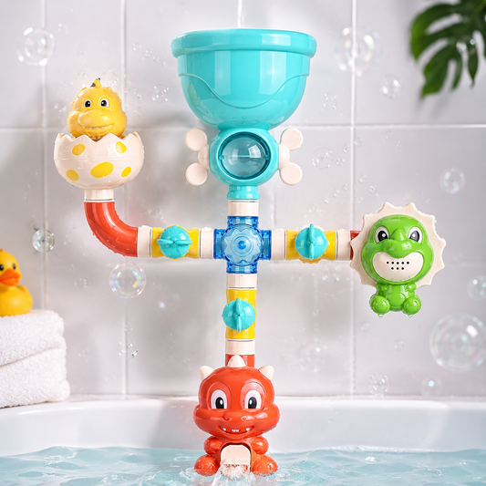 SpinSplash™ Montessori Water Fountain Bath Toy
