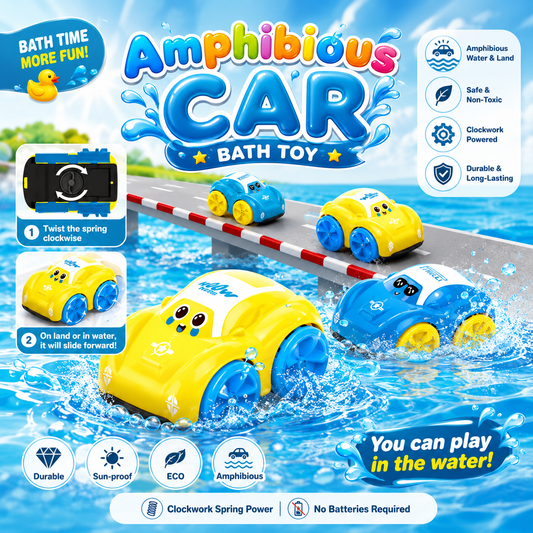 SplashRacer™ Amphibious Bath Car Toy
