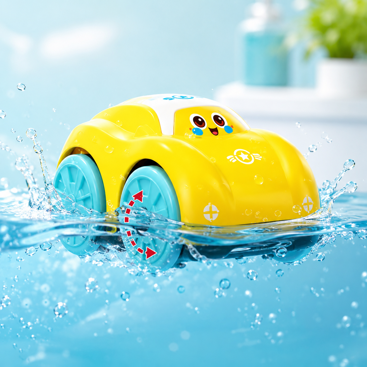 SplashRacer™ Amphibious Bath Car Toy