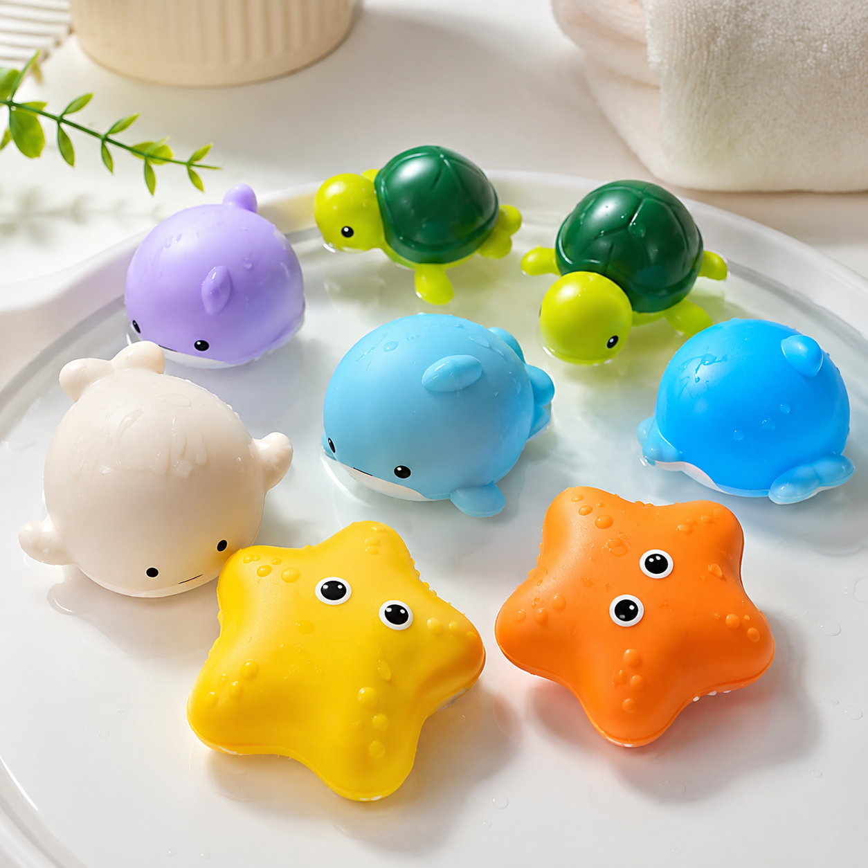 GlowSplash™ LED Animal Bath Toy