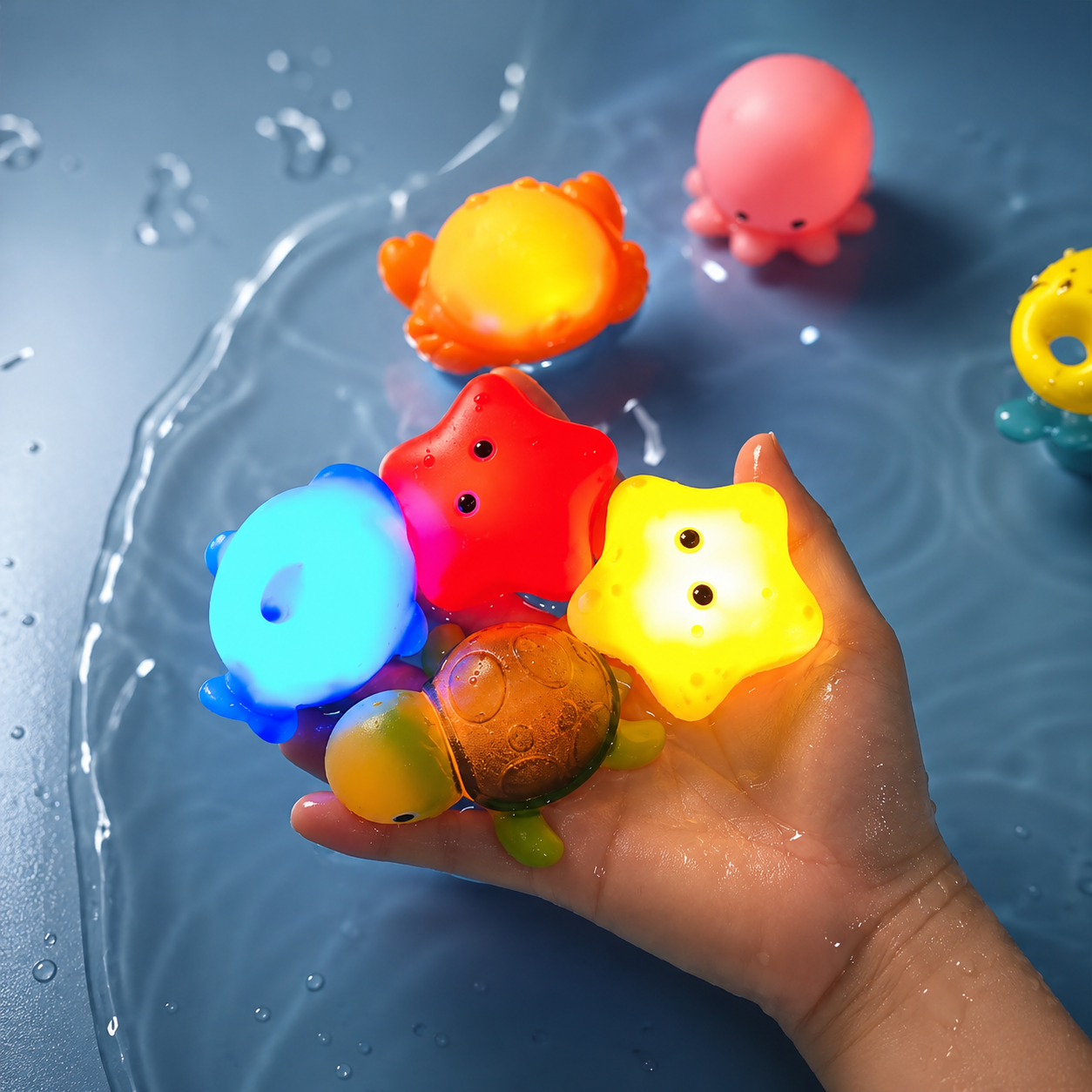 GlowSplash™ LED Animal Bath Toy