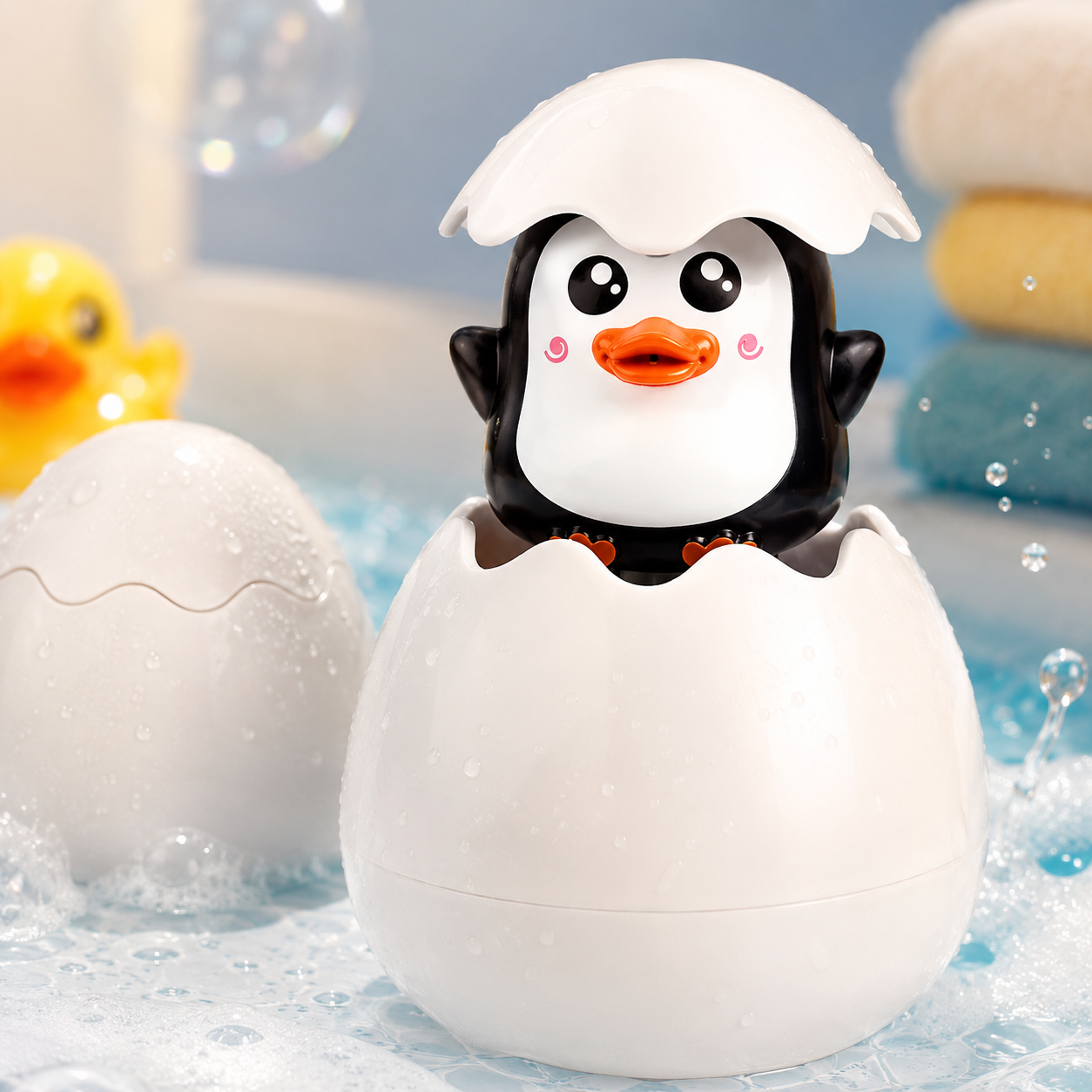SplashBuddy™ Duck Shower Sprinkler Toy