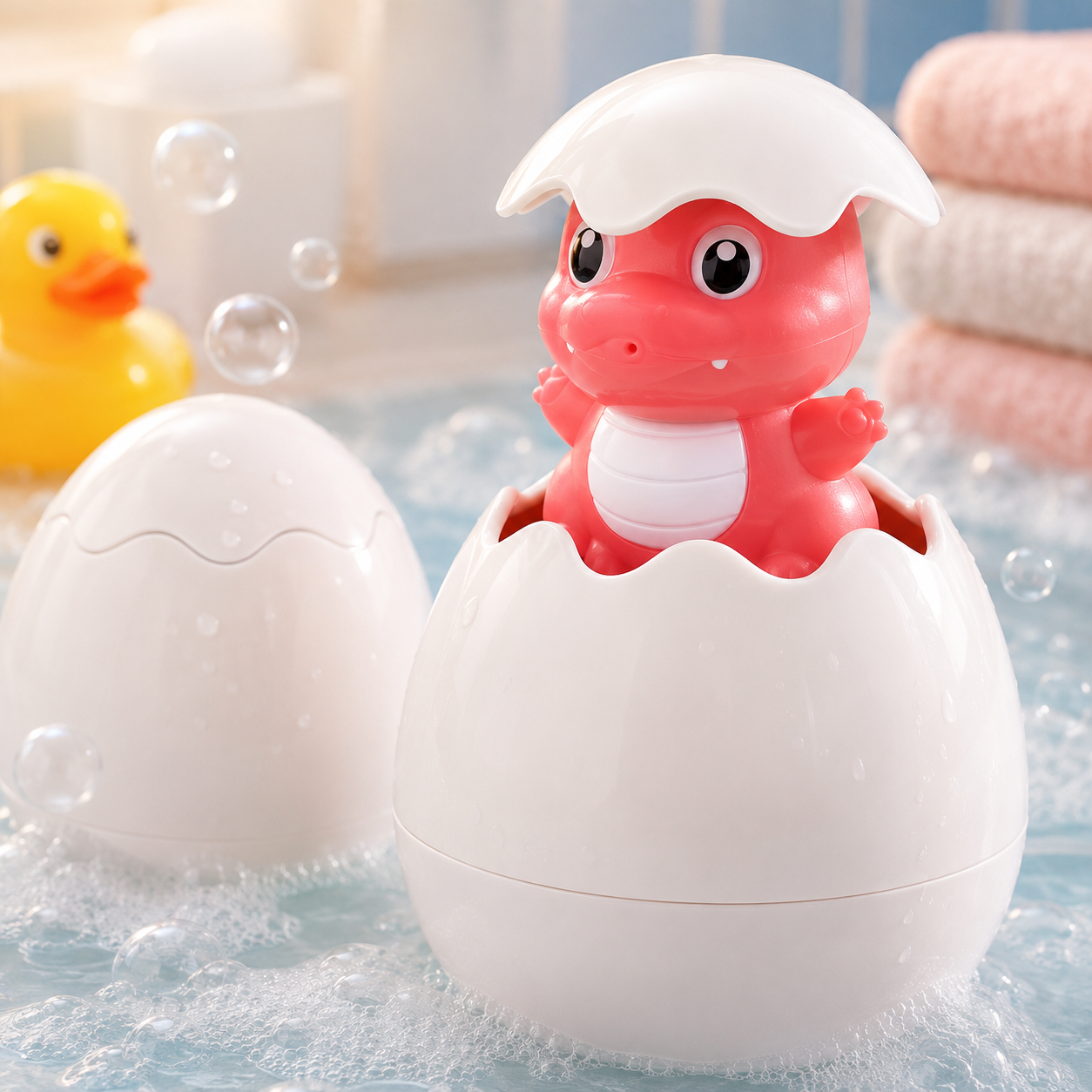 SplashBuddy™ Duck Shower Sprinkler Toy